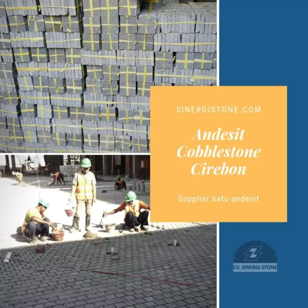 Harga Jual Batu Kobel Andesit Cobblestone Cobble Stone Rata Alam
