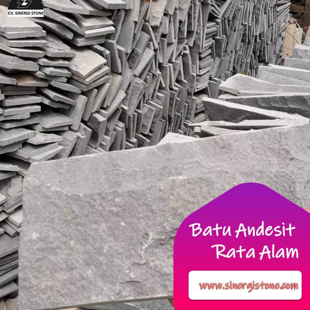 Batu Andesit Rata Alam (RTA) 4 harga batu andesit rata alam murah langsung pabrik