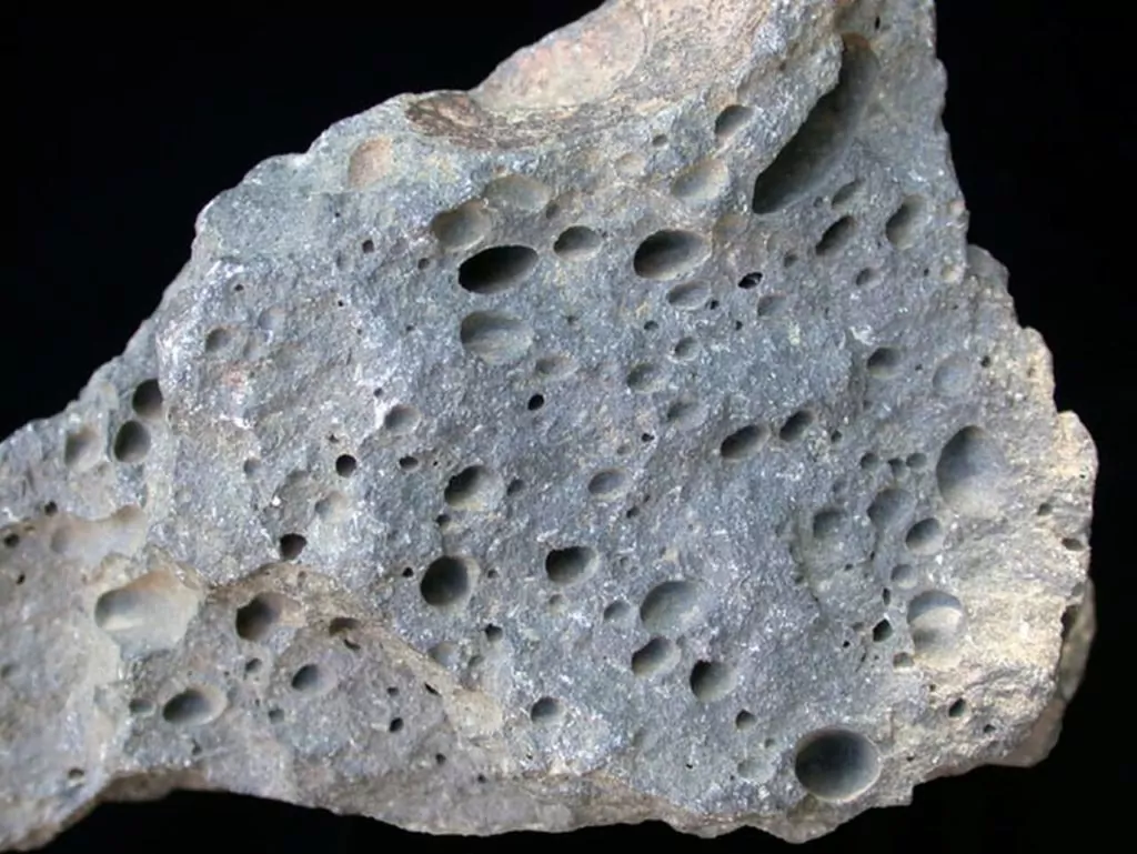 tekstur batu alam Basalt Vesicular