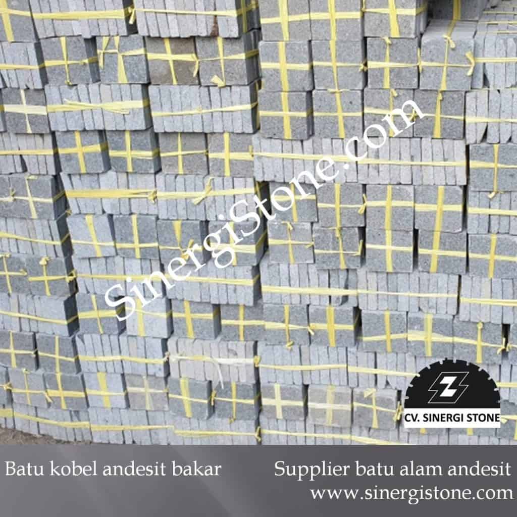 jual batu kobel andesit bakar