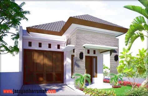 inspirasi desain teras rumah minimalis batu alam