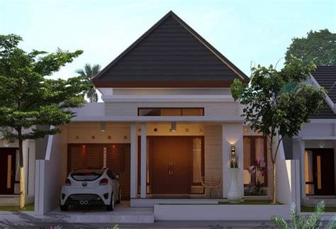 contoh rumah sederhana tapi mewah tempat tinggal