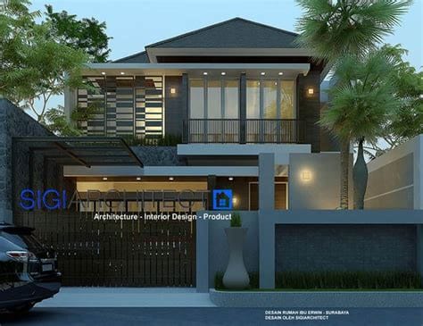 rumah lantai images pinterest house design
