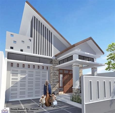 gambar tampak depan rumah minimalis lantai