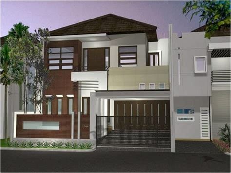 pagar rumah minimalis images pinterest batu