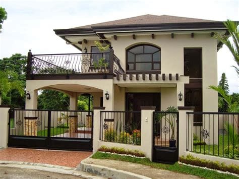 model rumah klasik batu alam yg ideal arsitektur