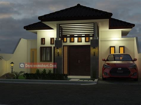 rumah minimalis lantai desain rumah asri