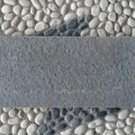 batu alam andesit polos bakar