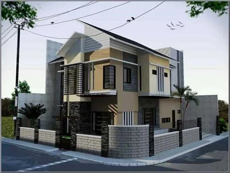 desain pagar rumah minimalis ndik home