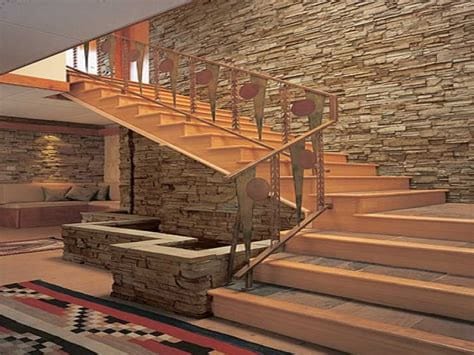 desain rumah minimalis dinding batu alam