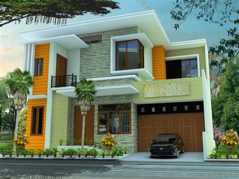 inspirasi terbaik desain rumah batu alam