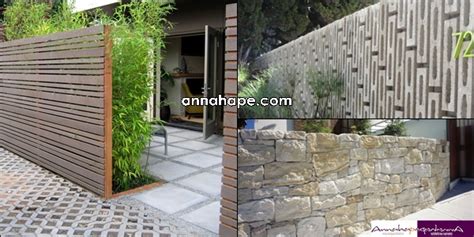 tip desain pagar serasi rumah minimalis