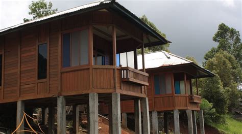 desain rumah batu kayu design rumah model terbaru