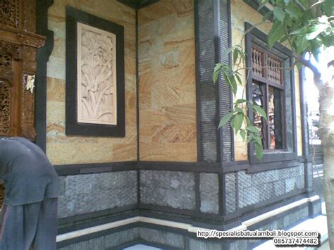 desain rumah minimalis variasi batu alam desain rumah