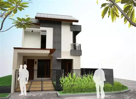 desain rumah minimalis lantai batu alam