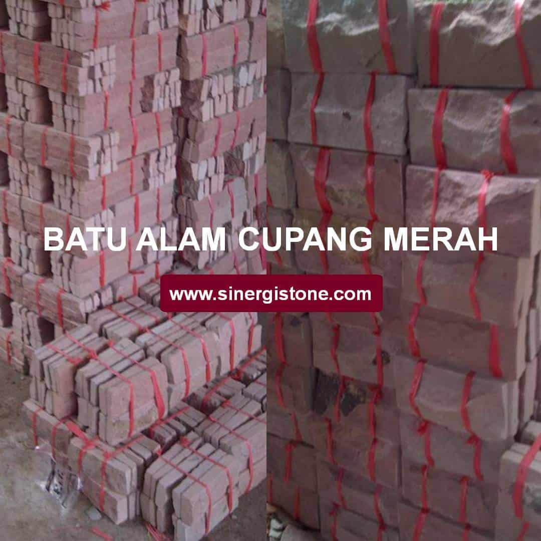 batu alam cupang merah