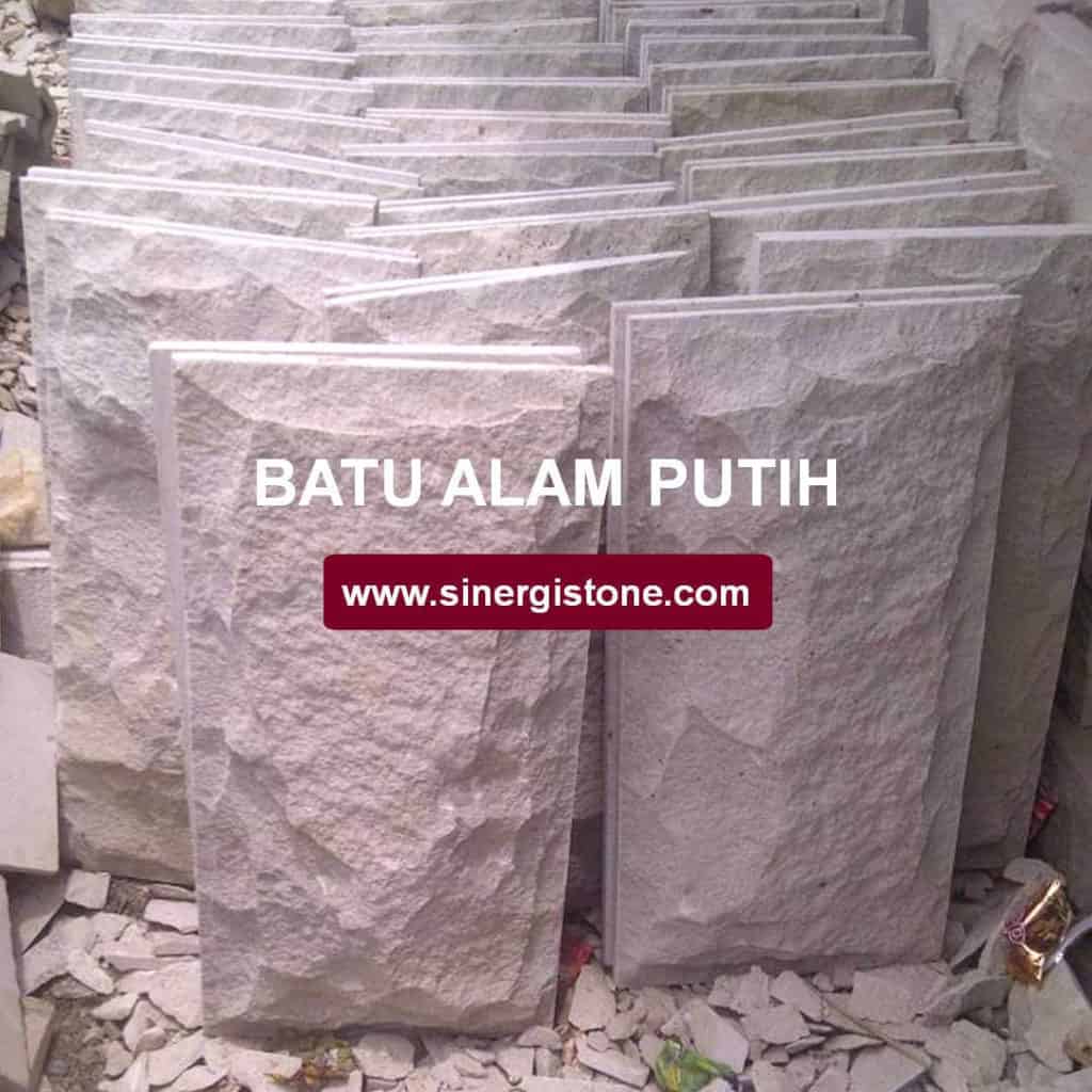 Harga Batu Alam Putih Dinding per Meter Persegi 2021