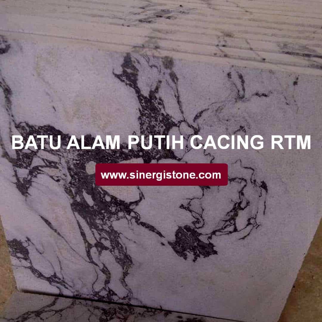 batu alam putih cacing rtm