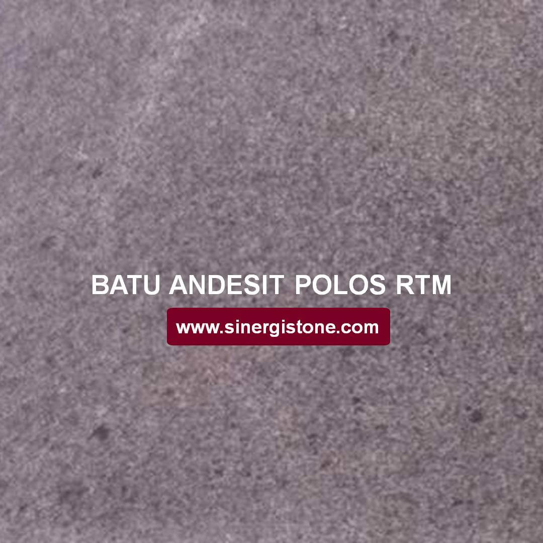 batu andesit polos rtm
