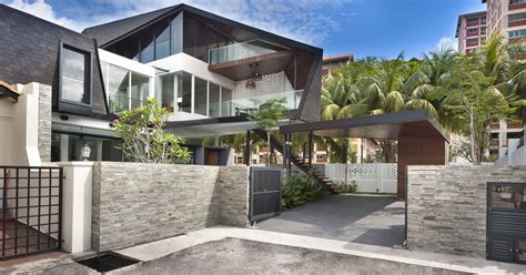 desain pagar batu alam rumah minimalis