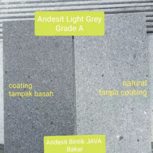 batu andesit bintik java bakar & polos