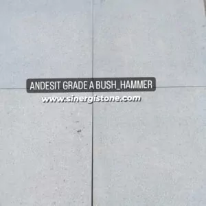 Batu Andesit Bush Hammered