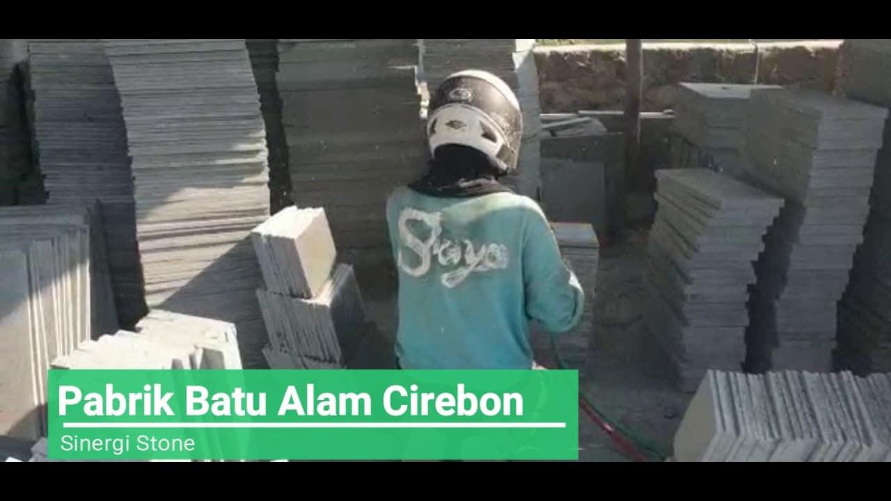 Proses Produksi Batu Alam Andesit di Pabrik Sinergi Stone